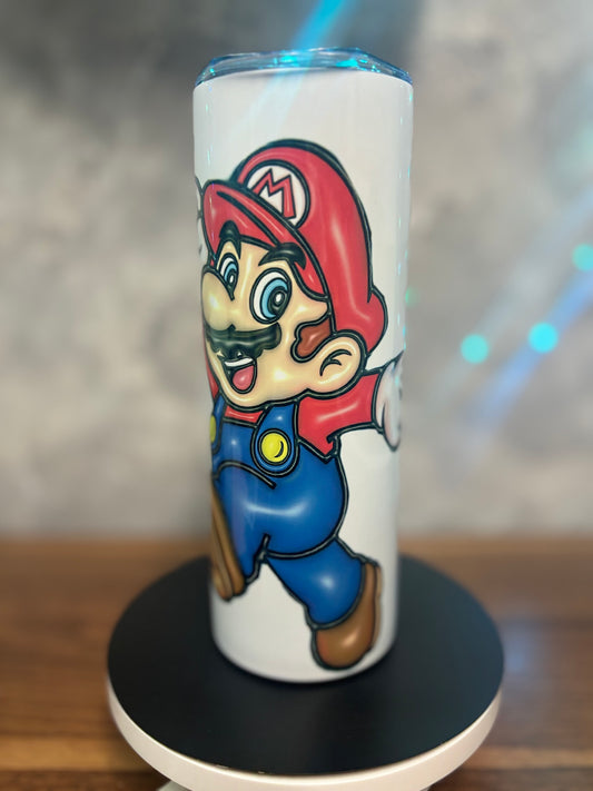 Mario 20oz Tumbler For Hot and Cold Beverage