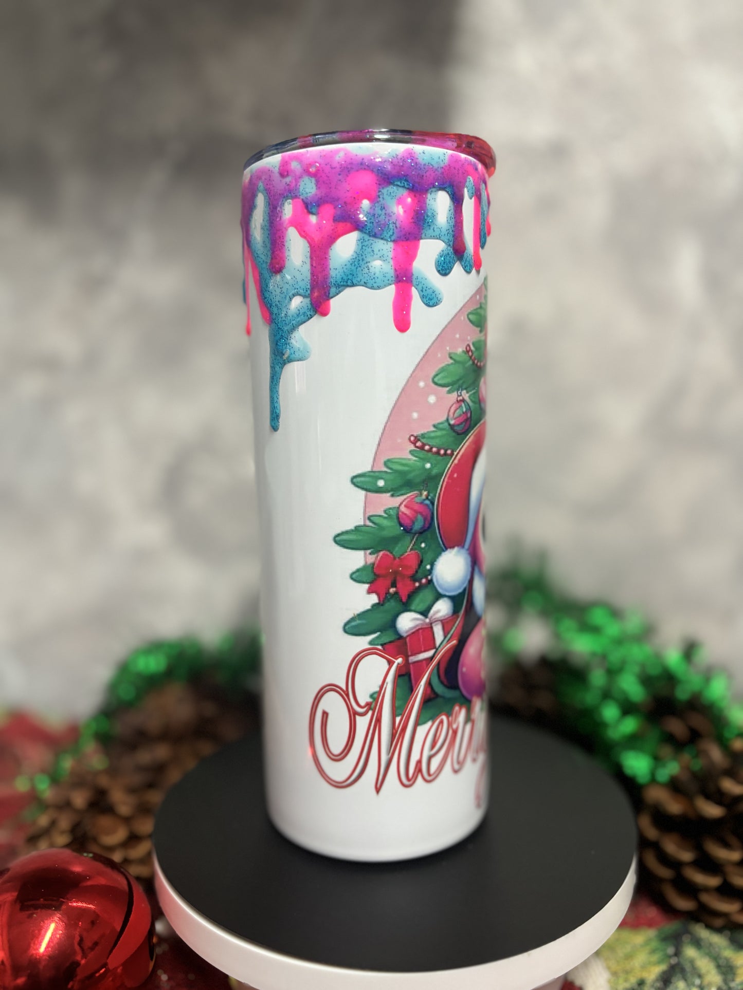Christmas Stitch & Angel      20 oz Tumbler