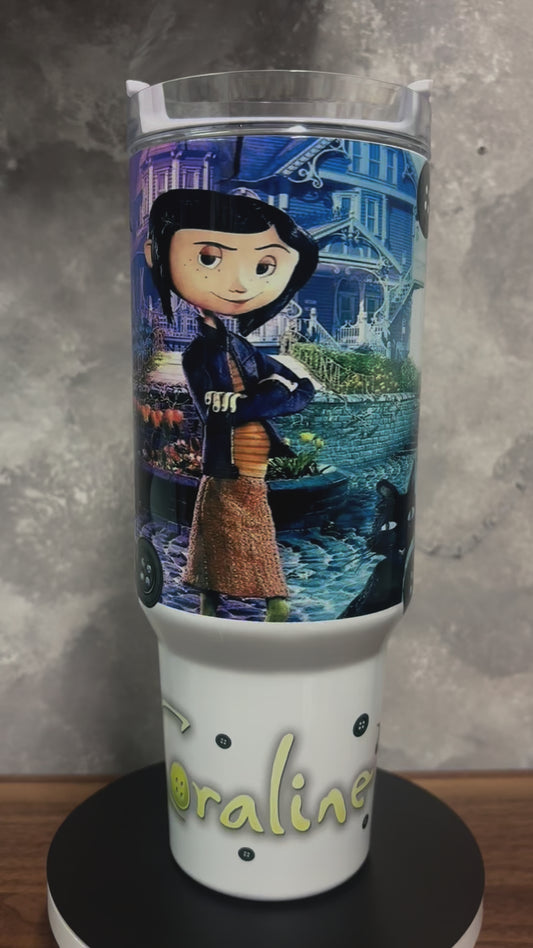 Coraline 40oz Tumbler